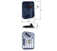 Gearbox hydraulic filter Filter Insert HX 273 KNECHT for FORD C-MAX II MONDEO IV