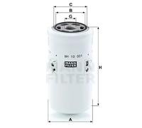 MANN-FILTER WH 10 001 Automatic transmission filter