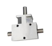 gearbox manual 1pc 90 Degree Spiral Bevel Gear Gearbox 12mm Co-directional Dual Shaft Right Angle Steering Gearbox 1:1 Ratio Commutator direction transmission