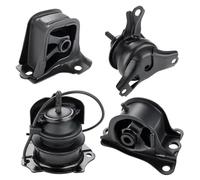 Gearbox Mount Compatible with Accord for 2.3L 1998 1999 2000 2001 2002 A6583 A6564 4Pcs Engine Motor Transmission Mount Automotive Parts Replacement