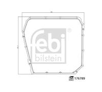 FEBI BILSTEIN 176789 Seal, automatic transmission oil pan