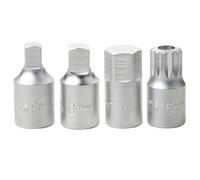 Gearbox Screw Wrench for Oil Sump Drain Removal - 3/8" Drive Socket Wrench, H17/S8/ Sizes, Automotive Repair Tool(S8)