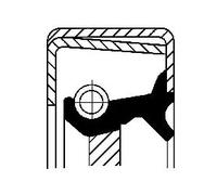 Corteco Manual Transmission Shaft Seal 12012293B ACM (Polyacrylate)