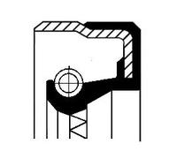 Gearbox shaft seal FPM (fluoride rubber) 12035746B CORTECO