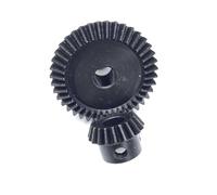 gearbox steering 1 Set 1:2 Transmission 45 Steel Bevel Gear 1 Module 20 Teeth 40 Teeth 8mm Bore Pinion 90 Degree Steering Gearbox Gear driving transmission