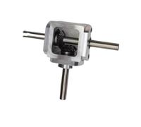 Gearbox Steering 1pcs 1:1 Speed Ratio Steering 90 Degree Spiral Bevel Gear Reversing 8mm Diameter Single Output Shaft Driving Transmission