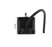 Gearbox stepper electronic starter 3mm or 5mm shaft shaft fit for NEMA 17 size planetary gearbox or turbine worm gear IINKUEYK(5mm NEMA17 40mm)