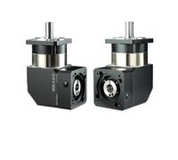 Gearbox Stepper Motor, 90 Degree Right Angle Planetary Reducer 10 Arcmin 3:1-100:1 For Nema23 Nema34 Multi-Size(Ratio 70 to 1,PVF060-6.35mm Input)