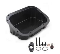 Gearbox Sump Pan Engine Oil Pan Kit For 09-On For Nissan R35 GT-R VR38 CBA DBA VR38DETT Fits Models LHD&RHD LCA015 Sump Transmission Oil Pan(Black)