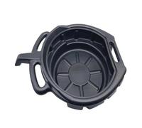 Gearbox Sump Pan Oil Drain Container Can Universal PP Durable Fluted Collect Pan Car Fuel Fluid Vehicle Boat Sump Transmission Oil Pan