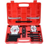 GEARCELL 14pcs Bearing Separator Puller Set, 5 Ton Capacity Bearing Splitter Tool Kit 2" and 3" Splitters Remove Bearings Kit, Heavy Duty Wheel Hub Axle Puller Set