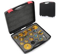 GEARCELL 17PCS Brake Bleeder Adapter Kit, Master Cylinder Bleeder Kit Tool with Quick Connector Brake Bleeder Adapter Set for Most Vehicles Fluid Bleeding or Refilling