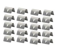 GEARCELL 20 pcs Wind Deflector Clips Stainless Steel Wind Rain Deflector Fitting Clips Compatible with Heko G3