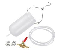 GEARCELL Auxiliary Fuel Tank Balancing Carb Carburettor 1 liter Auxiliary Fuel Tank Tool Fuel Feed Petrol Bottle Tank for Motorcycle Ideal for Workshop use