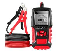GEARCELL Car Battery Tester 12V/24V Battery Load Tester Digital Automotive Alternator Meter with Battery Cranking & Charging Tests for CAR, Motor, Truck, Boat, RV, Marine FBT-300