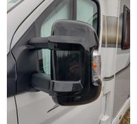 GEARCELL Car Wing Mirror Covers Caps Mirror Protectors Guards Covers Motorhome Ducato Boxer Relay Long Arm Door Mirror Covers Caps Pack for 2