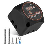 GEARCELL Smart Dual Battery Isolator, Auto/Manual Mode Voltage Sensitive Relay with Digital Voltmeter 12V 140Amp Manual and Auto Modes Voltage Sensitive Relay VSR for RV Marine Car Vehicle Truck