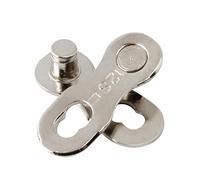 Geardeangloow 1 Pair Steel Bicycle Bike Chain Connector 12 Speed Chain Link Joint Silver