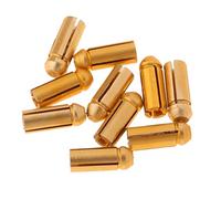 Geardeangloow 10 Pieces Aluminium Flight Protectors Savers Dart Accessory Universal Gold