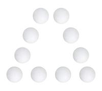 Geardeangloow 10 Pieces EVA Foam Golf Swing Exercises Practice Training Balls White