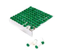 Geardeangloow 100 Pieces 9mm Push-on snooker tips pool cue stick slip-on tips