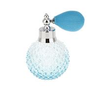 Geardeangloow 100ml Vintage Crystal Glass Atomizer Perfume Bottle Spray Blue Lady Gift