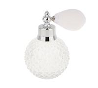 Geardeangloow 100ml Vintage Crystal Glass Atomizer Perfume Bottle Spray Transparent Lady Gift, transparent