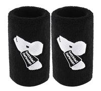 Geardeangloow 2x Kettlebell Wrist Guards Wrist Brace for Men Women Weight Lifting Black