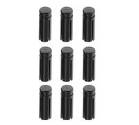 Geardeangloow 9 Pieces Aluminium Flight Protectors Savers Dart Accessory Universal Black