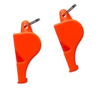 Geardeangloow Emergency Survival Plastic Whistle Marine Safety Camping Boating orange