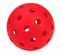 Geardeangloow Luminous Pickleball Ball Competition Ball 74mm Standard for Outdoor Courts Red