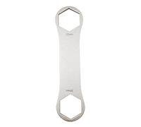 Geardeangloow Mountain Bike Fork Wrench for SR Suntour XCR/RST/XCM 32mm | Stainless steel,silver,170x38x3.8mm,portable,durable,for suspension fork repair,includes 1 piece