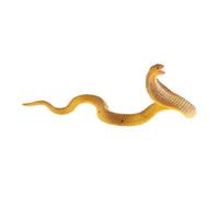 Geardeangloow Static Animal Model Action Figure Toy for Kids and Adults Yellow Cobra