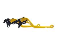 GearDrivex Brake Grips Fit for Ducati 848/EVO MULTISTRADA 1200/S Streetfighter S 848 Monster 1200 CNC Adjustable Brake Clutch Levers(Gold,Long)
