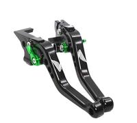 GearDrivex Brake Grips Front Brake Clutch Lever Fit for Honda CB500X CB500F MSX 125 GROM CBR500R CBR300R CBR250R CMX 250 Rebel Motorcycle(Black Green)