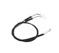GearDrivex Brake Grips Throttle Cable Wires Clutch Line Fit for Harley Sportster Iron XL 883 1200 H XL883R P L C Dyna Softail Fat Boy Road King(Throttle 110cm)