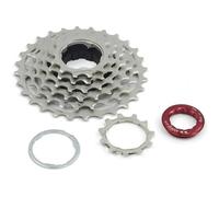 GearDrivex Flywheel Tools Fit For SILVEROCK Freewheels External 7 Speed For Brompton Folding Bike Cassette Bicycle Chainwheel Chrome Sprocket(SILVEROCK With 2.0mm)