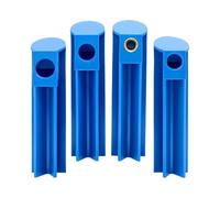 GearDrivex Fuel System Tools 4x Fuel Injector Cleaner Tool Washing Adapter Fuel Spray Nozzle Tester For Automotive Motorcycles Car Boats