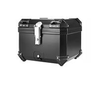 GearDrivex Motorcycle Back top Box case 45L Motorcycle Helmet Box Top Tail Rear Luggage Storage Tool Cases Lock Fit for BMW R1200GS R1250GS R1200GS R1200GS LC ADV(45L Black Box)