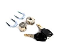 GearDrivex Motorcycle Back top Box case Motorcycle Lock Support Bars Side Luggage Case Fasteners Mounting Fasteners(A Pair of Lock cylin)