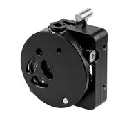 Geared 3D Printer Extruder Supporting Four Filament Types for K1C | Silver-Tone Hardware and Threaded Side Openings, Multi-Filament, All-Metal Gears, Feed and Retract