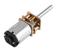 Geared Motor Gear Box DC 12V Micro Speed Reduction Long Output Shaft for Robot DIY 100/200/2000RPM Gearwheel Motor (12V 200RPM)