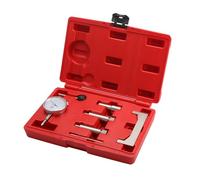 GEAREVER 7-Piece Flow Start Dial Indicator, Static Regulator Adapter Adjustment Plug Set, Fuel Pressure Tester, Injection Pumps, Timing Gauge for Turbo Diesel Engines for VW T3 T4