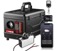 GEARFLOW 12V/24V/220V 8KW Toolbox Diesel Heater All-in-One Portable Air Parking Heater with APP & Remote, LCD Fast Heating for Caravan, Campervan, Motorhome, Garage, Boat & Truck