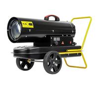 GEARFLOW 20kW / 70,000 BTU Diesel Space Heater, 220V Portable Kerosene Industrial Heater, 20L Fuel Tank, 600m³/h, Adjustable Thermostat, For Workshop Garage Shed Greenhouse