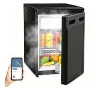 GEARFLOW 50L Campervan Fridge, Camping Refrigerator with APP Control Reversible Door, 12V Fridge Freezer for Campervan, Car, Truck, Boat, Motorhome