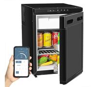 GEARFLOW 50L Litre Campervan Fridge, Camping Refrigerator With Bluetooth APP Control, DC 12V / 24V AC 100V-240V Compressor Fridge Freezer For Campervan, Car, Truck, Boat, Motorhome, Travel