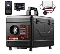 GEARFLOW 8KW toolbox ALL IN ONE Diesel Air Heater AC 220V DC 12V 24V, with Altitude Mode portable parking heater, Bluetooth APP control, for cars trucks RV campers tent garage home