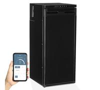 GEARFLOW 90L 12/24v Compressor Fridge Refrigerator Freezer in Black Digital Display Bluetooth APP Control for Camper Van Motorhome RV Caravan