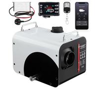 GEARFLOW Diesel Air Heater, 8KW 12V/24V Portable Night Parking Heater w/LCD Display, Remote Control, Bluetooth APP Control, Low Noise, for Campervan, Trucks, Camper, Vans, RV, Motorhome, Garage